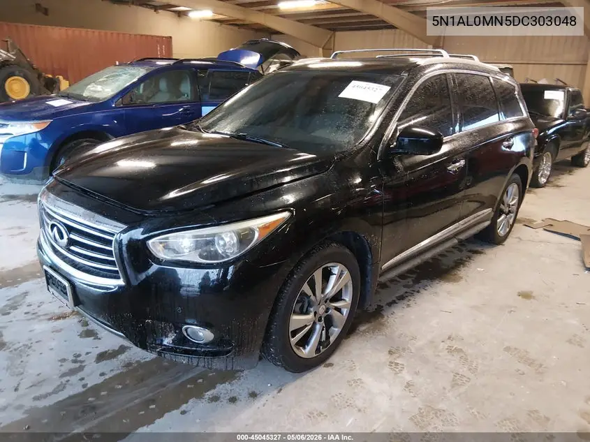2013 Infiniti Jx35 VIN: 5N1AL0MN5DC303048 Lot: 45045327