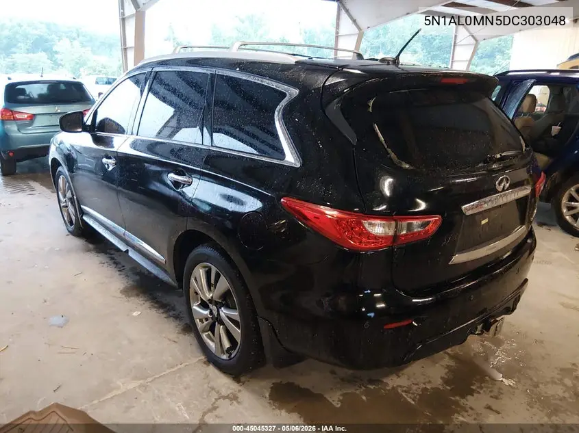 2013 Infiniti Jx35 VIN: 5N1AL0MN5DC303048 Lot: 45045327
