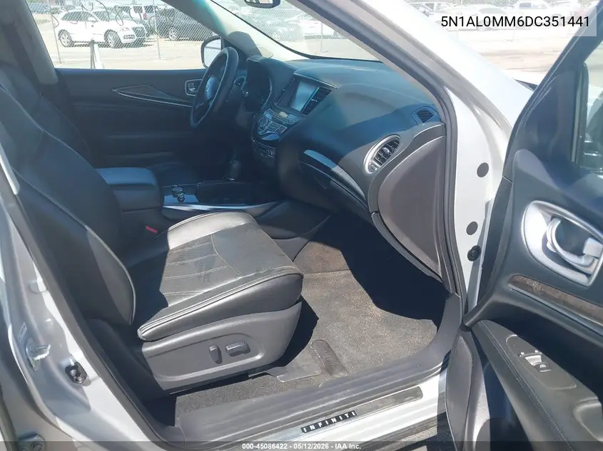 2013 Infiniti Jx35 VIN: 5N1AL0MM6DC351441 Lot: 45086422