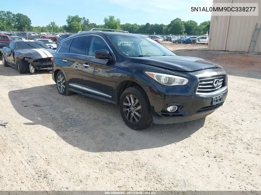 2013 Infiniti Jx35 VIN: 5N1AL0MM9DC338277 Lot: 45094094