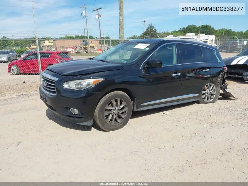 2013 Infiniti Jx35 VIN: 5N1AL0MM9DC338277 Lot: 45094094
