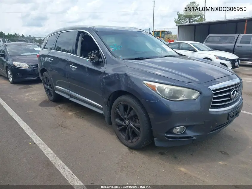2013 Infiniti Jx35 VIN: 5N1AL0MNXDC306950 Lot: 45146365