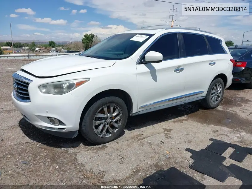2013 Infiniti Jx35 VIN: 5N1AL0MM3DC328814 Lot: 45184877