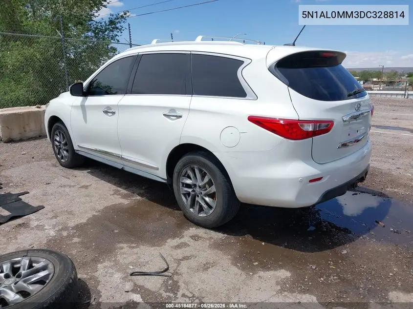 2013 Infiniti Jx35 VIN: 5N1AL0MM3DC328814 Lot: 45184877