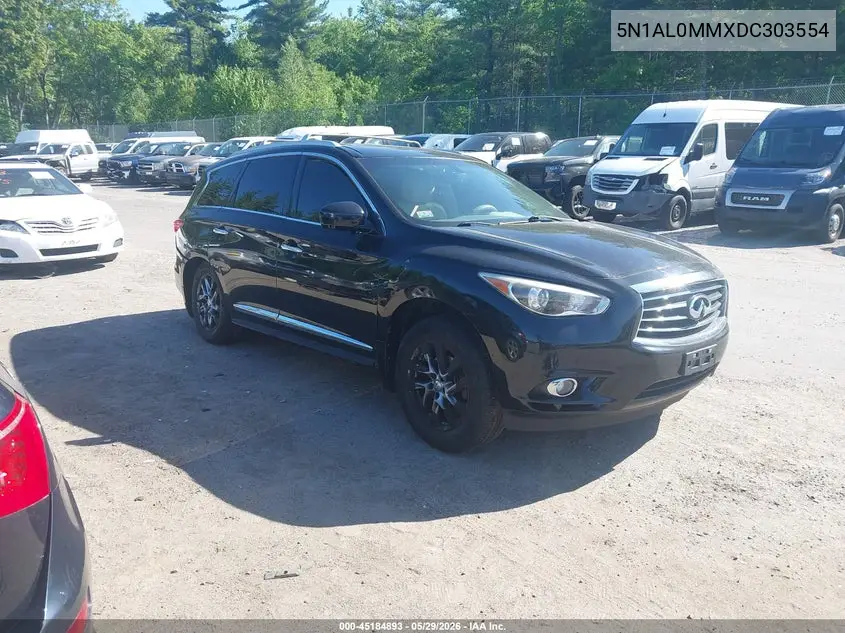 2013 Infiniti Jx35 VIN: 5N1AL0MMXDC303554 Lot: 45184893
