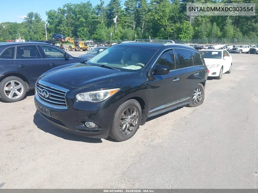 2013 Infiniti Jx35 VIN: 5N1AL0MMXDC303554 Lot: 45184893