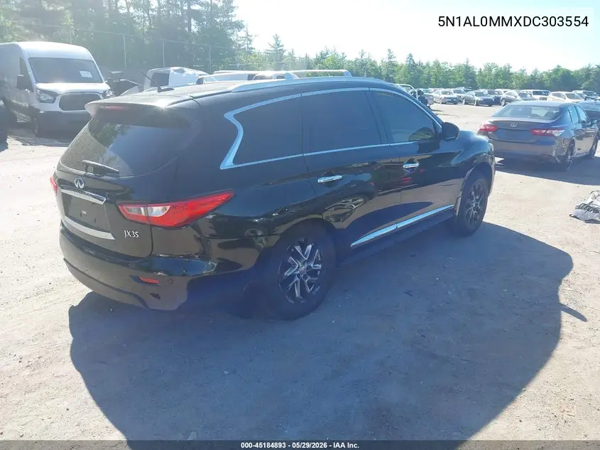 2013 Infiniti Jx35 VIN: 5N1AL0MMXDC303554 Lot: 45184893
