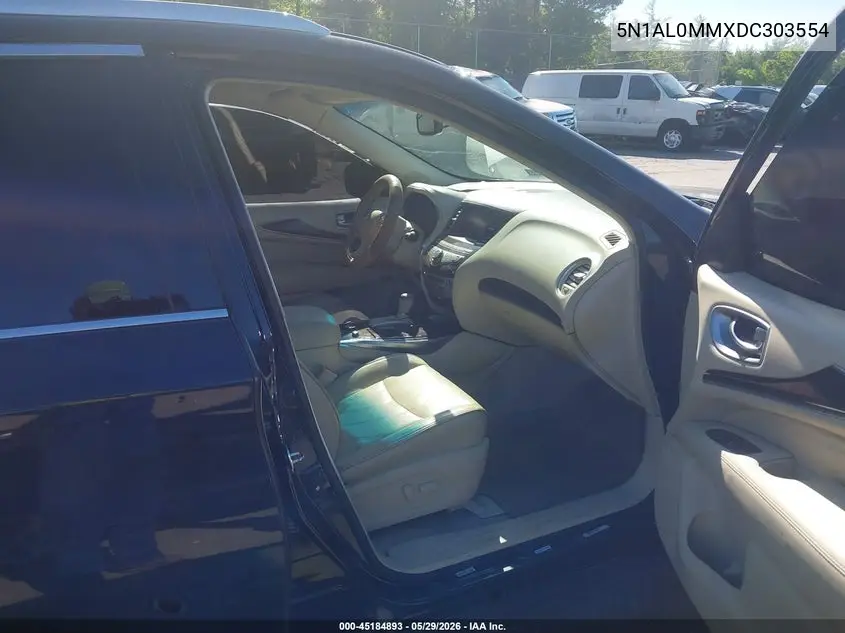 2013 Infiniti Jx35 VIN: 5N1AL0MMXDC303554 Lot: 45184893