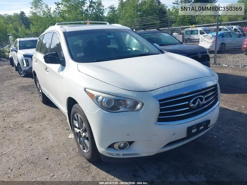 2013 Infiniti Jx35 VIN: 5N1AL0MM8DC350369 Lot: 45187229