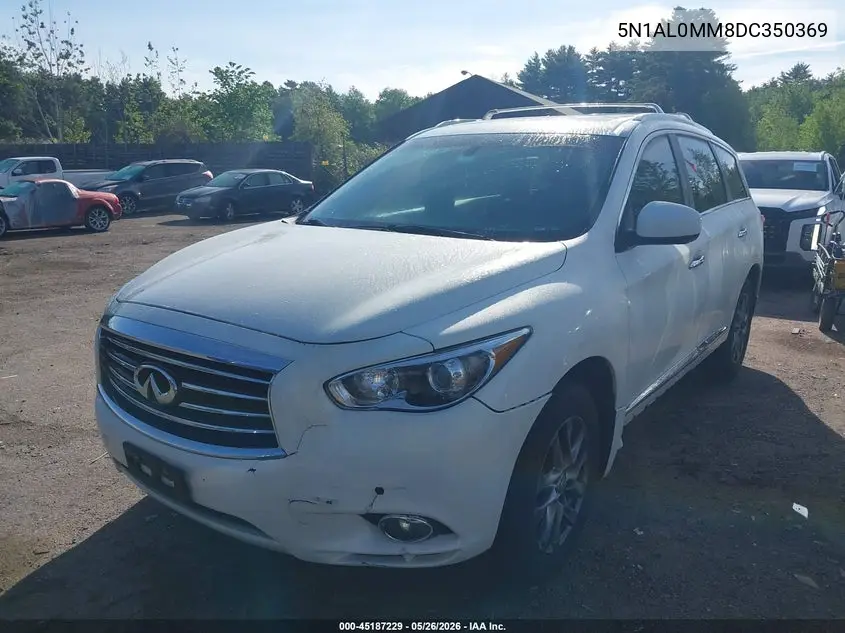 2013 Infiniti Jx35 VIN: 5N1AL0MM8DC350369 Lot: 45187229