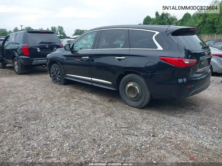 2013 Infiniti Jx35 VIN: 5N1AL0MM0DC323604 Lot: 45208480