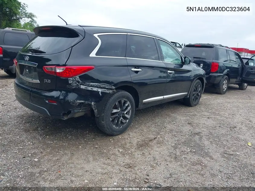2013 Infiniti Jx35 VIN: 5N1AL0MM0DC323604 Lot: 45208480