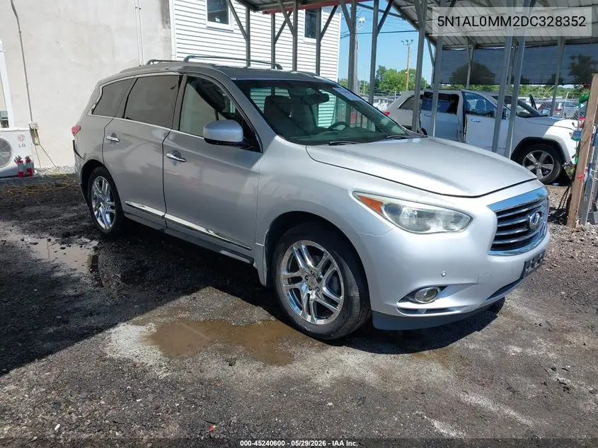 2013 Infiniti Jx35 VIN: 5N1AL0MM2DC328352 Lot: 45240600