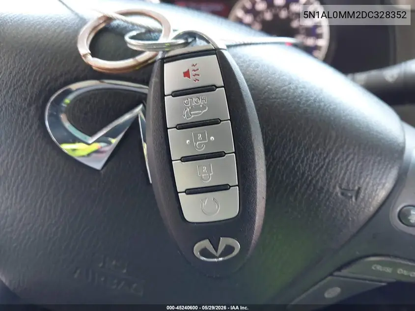 2013 Infiniti Jx35 VIN: 5N1AL0MM2DC328352 Lot: 45240600