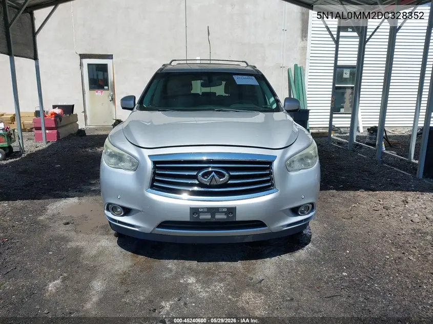 2013 Infiniti Jx35 VIN: 5N1AL0MM2DC328352 Lot: 45240600