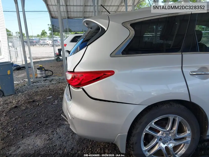 2013 Infiniti Jx35 VIN: 5N1AL0MM2DC328352 Lot: 45240600