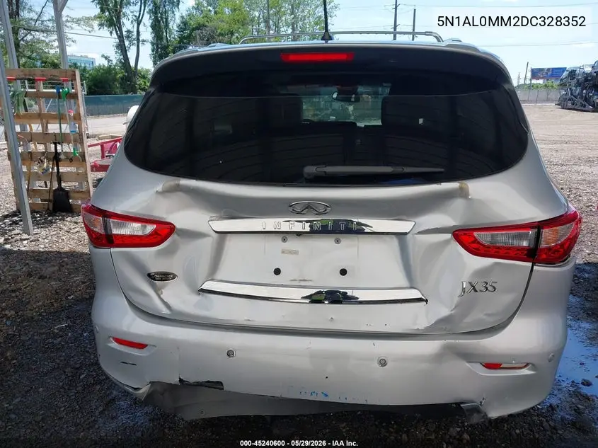 2013 Infiniti Jx35 VIN: 5N1AL0MM2DC328352 Lot: 45240600