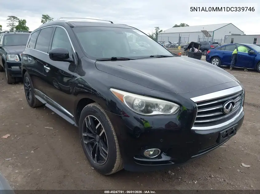 2013 Infiniti Jx35 VIN: 5N1AL0MM1DC339746 Lot: 45247781