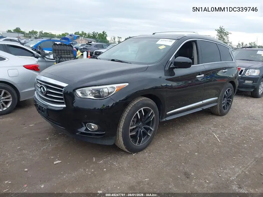 2013 Infiniti Jx35 VIN: 5N1AL0MM1DC339746 Lot: 45247781