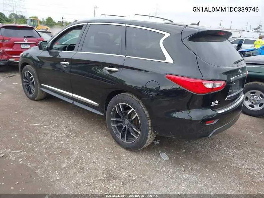 2013 Infiniti Jx35 VIN: 5N1AL0MM1DC339746 Lot: 45247781