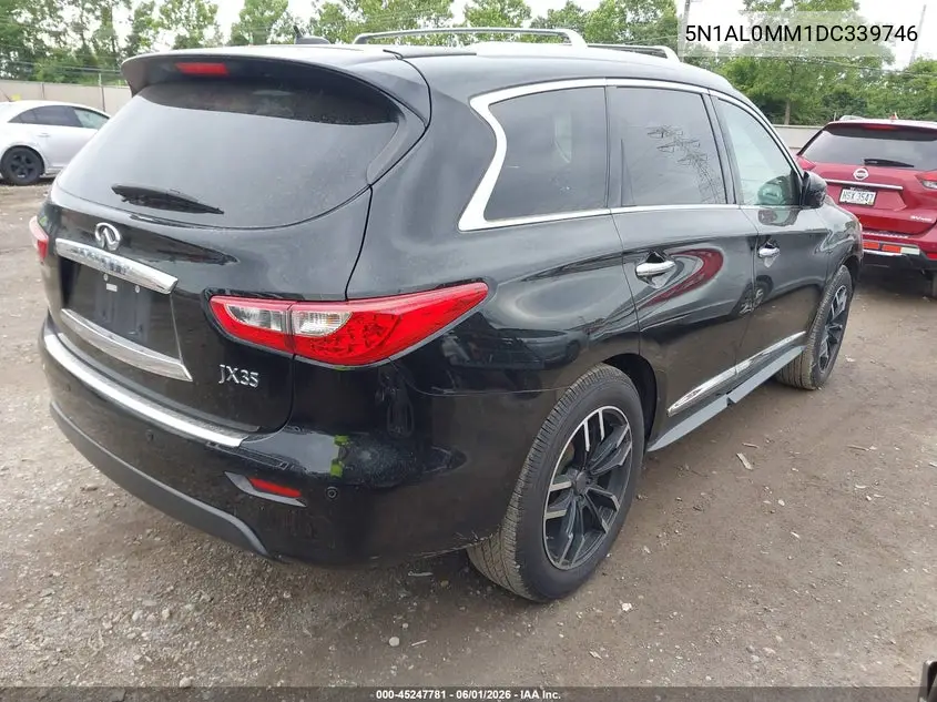 2013 Infiniti Jx35 VIN: 5N1AL0MM1DC339746 Lot: 45247781