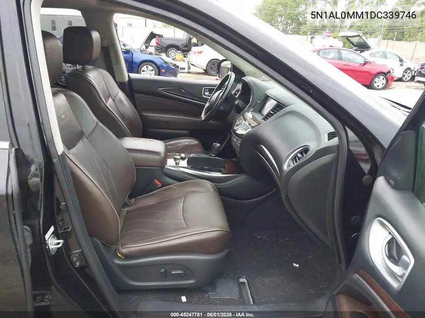 2013 Infiniti Jx35 VIN: 5N1AL0MM1DC339746 Lot: 45247781