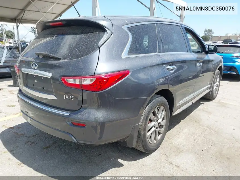 2013 Infiniti Jx35 VIN: 5N1AL0MN3DC350076 Lot: 45248515