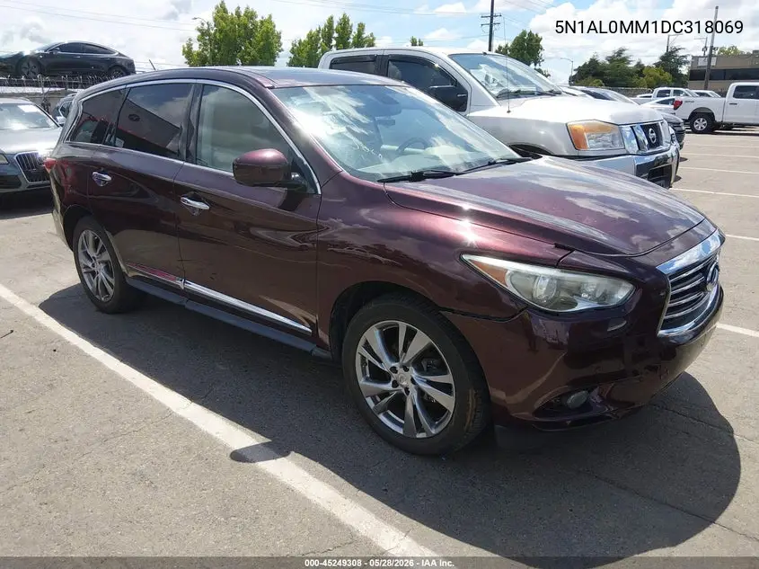 2013 Infiniti Jx35 VIN: 5N1AL0MM1DC318069 Lot: 45249308