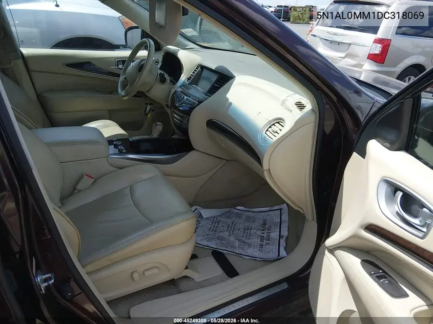 2013 Infiniti Jx35 VIN: 5N1AL0MM1DC318069 Lot: 45249308