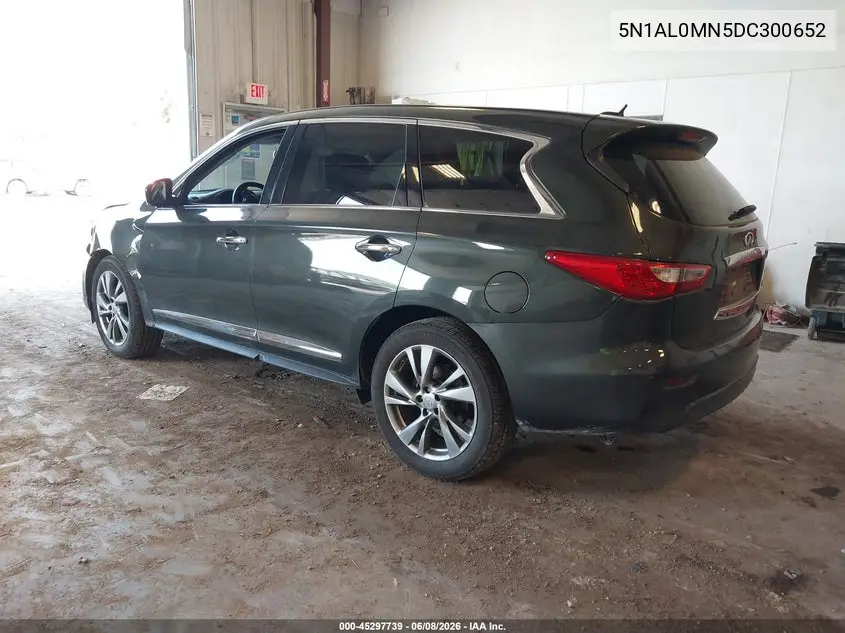 2013 Infiniti Jx35 VIN: 5N1AL0MN5DC300652 Lot: 45297739