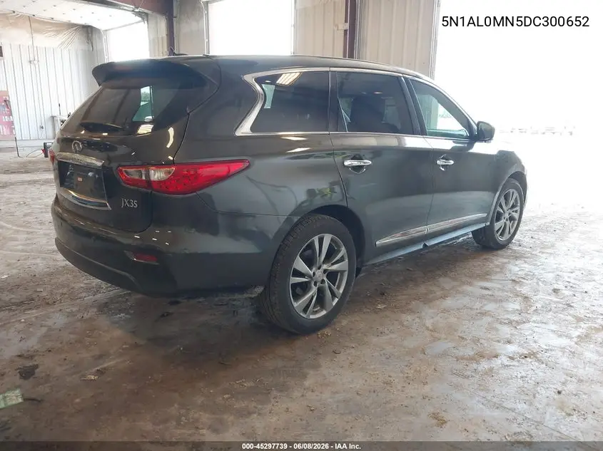 2013 Infiniti Jx35 VIN: 5N1AL0MN5DC300652 Lot: 45297739