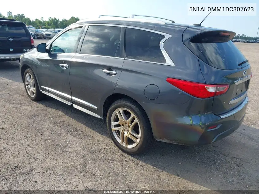 2013 Infiniti Jx35 VIN: 5N1AL0MM1DC307623 Lot: 45331500