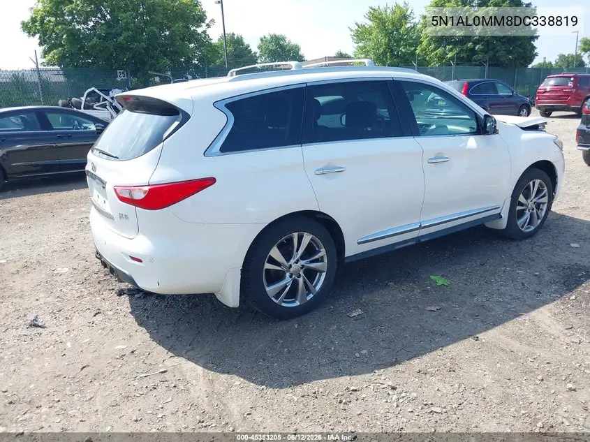2013 Infiniti Jx35 VIN: 5N1AL0MM8DC338819 Lot: 45353205