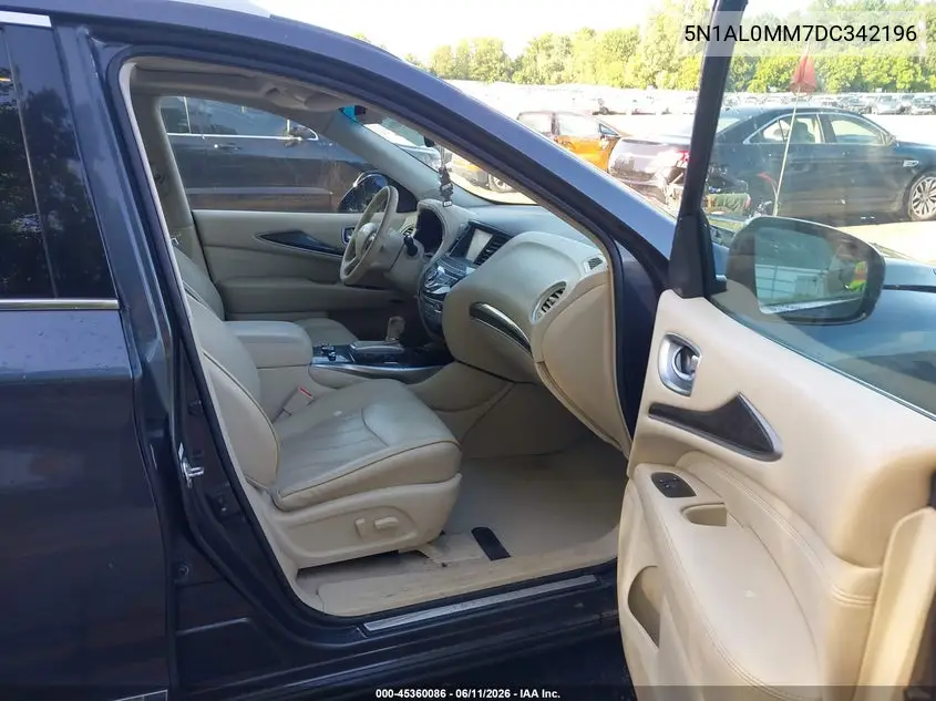 2013 Infiniti Jx35 VIN: 5N1AL0MM7DC342196 Lot: 45360086