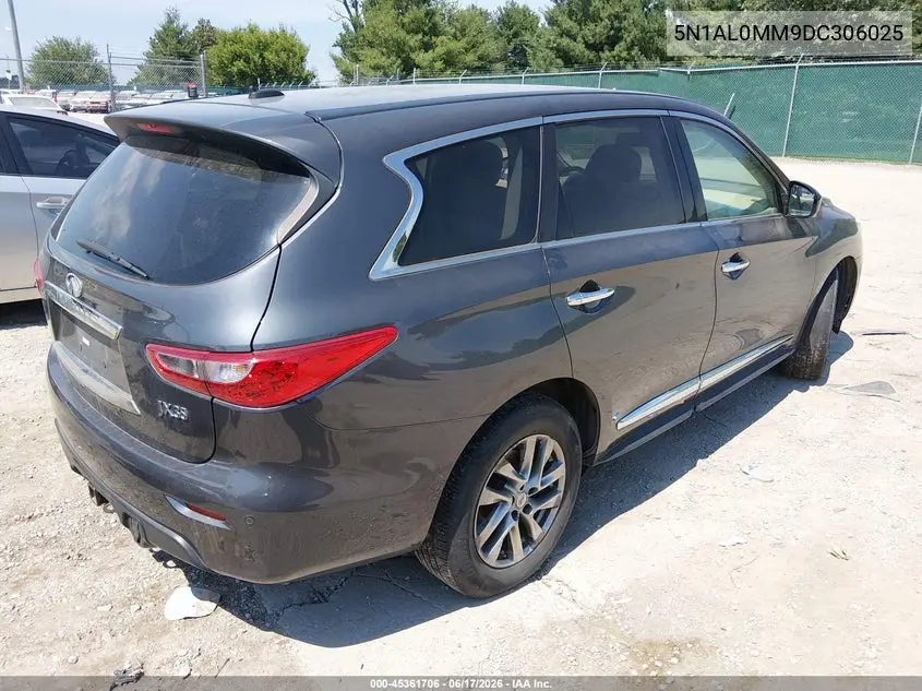 2013 Infiniti Jx35 VIN: 5N1AL0MM9DC306025 Lot: 45361706
