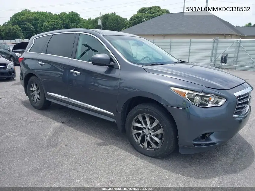 2013 Infiniti Jx35 VIN: 5N1AL0MMXDC338532 Lot: 45378064