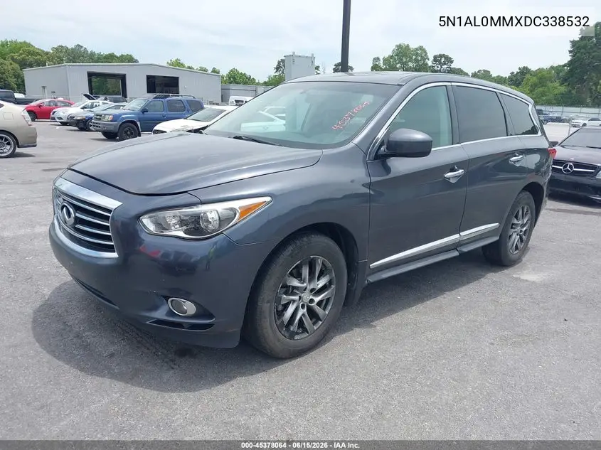 2013 Infiniti Jx35 VIN: 5N1AL0MMXDC338532 Lot: 45378064