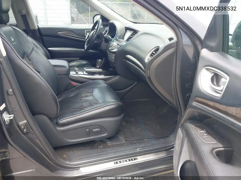 2013 Infiniti Jx35 VIN: 5N1AL0MMXDC338532 Lot: 45378064