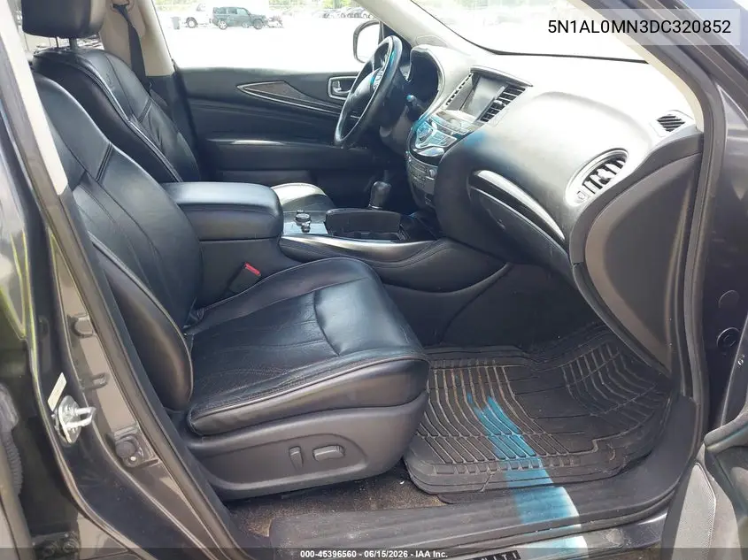2013 Infiniti Jx35 VIN: 5N1AL0MN3DC320852 Lot: 45396560