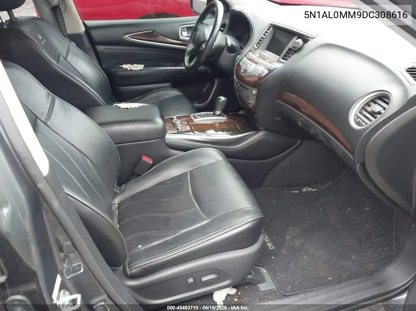 2013 Infiniti Jx35 VIN: 5N1AL0MM9DC308616 Lot: 45403710