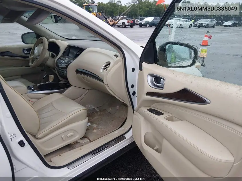 2013 Infiniti Jx35 VIN: 5N1AL0MM3DC335049 Lot: 45404574