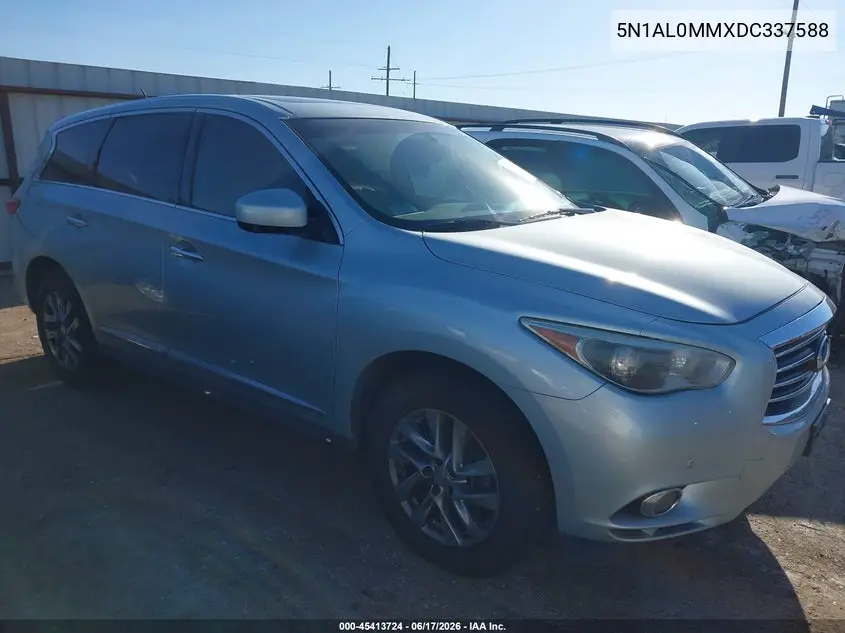 2013 Infiniti Jx35 VIN: 5N1AL0MMXDC337588 Lot: 45413724