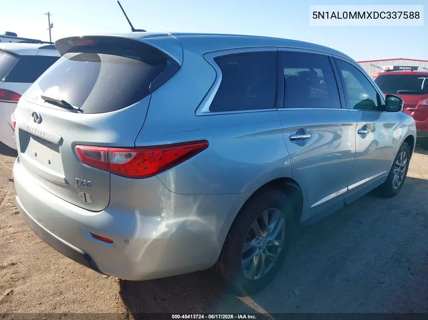 2013 Infiniti Jx35 VIN: 5N1AL0MMXDC337588 Lot: 45413724