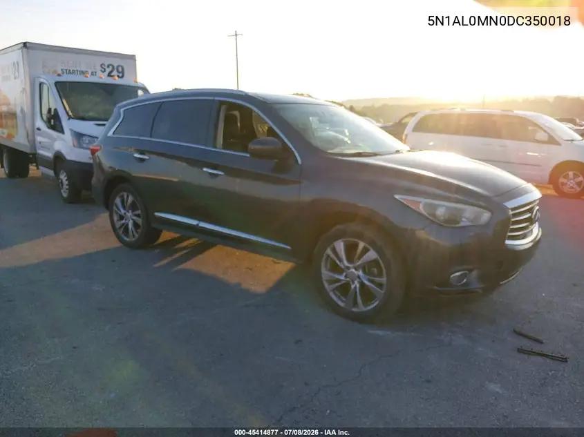 2013 Infiniti Jx35 VIN: 5N1AL0MN0DC350018 Lot: 45414877