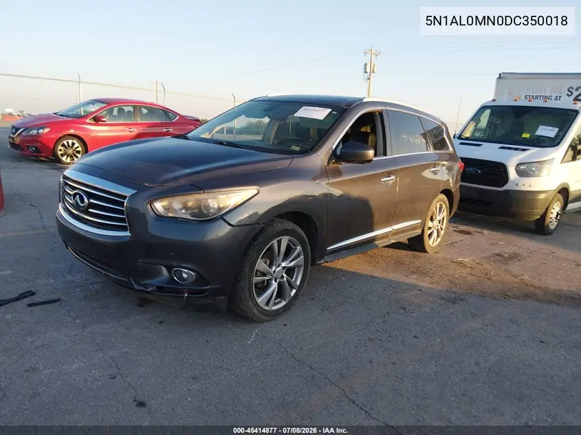 2013 Infiniti Jx35 VIN: 5N1AL0MN0DC350018 Lot: 45414877