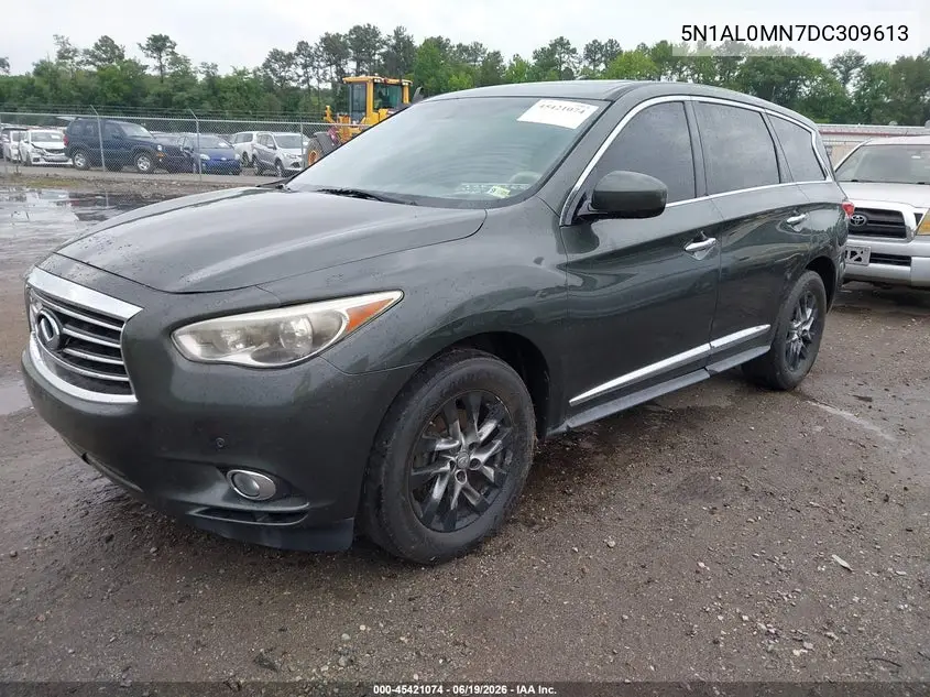 2013 Infiniti Jx35 VIN: 5N1AL0MN7DC309613 Lot: 45421074
