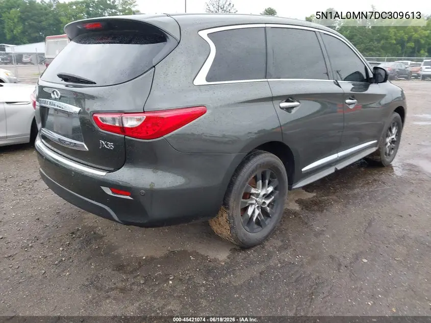 2013 Infiniti Jx35 VIN: 5N1AL0MN7DC309613 Lot: 45421074