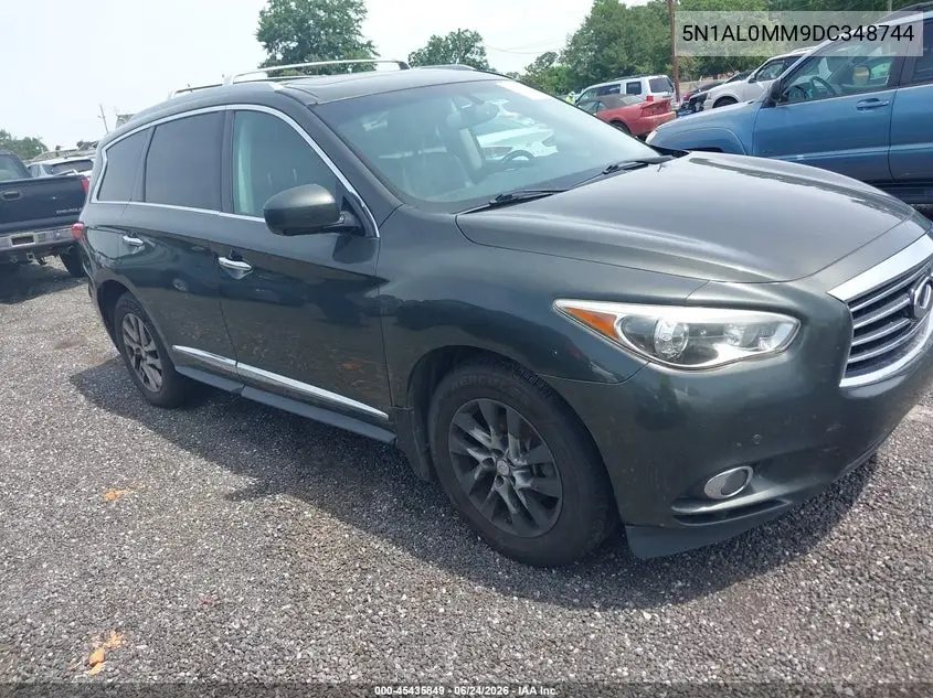 2013 Infiniti Jx35 VIN: 5N1AL0MM9DC348744 Lot: 45435849