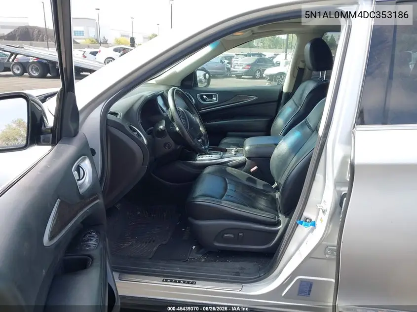 2013 Infiniti Jx35 VIN: 5N1AL0MM4DC353186 Lot: 45439370