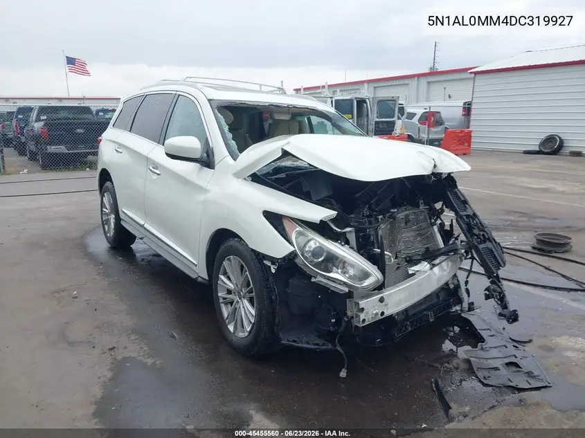 2013 Infiniti Jx35 VIN: 5N1AL0MM4DC319927 Lot: 45455560